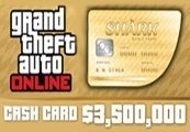 Grand Theft Auto Online - $4,250,000 The Whale Shark Cash Card cover