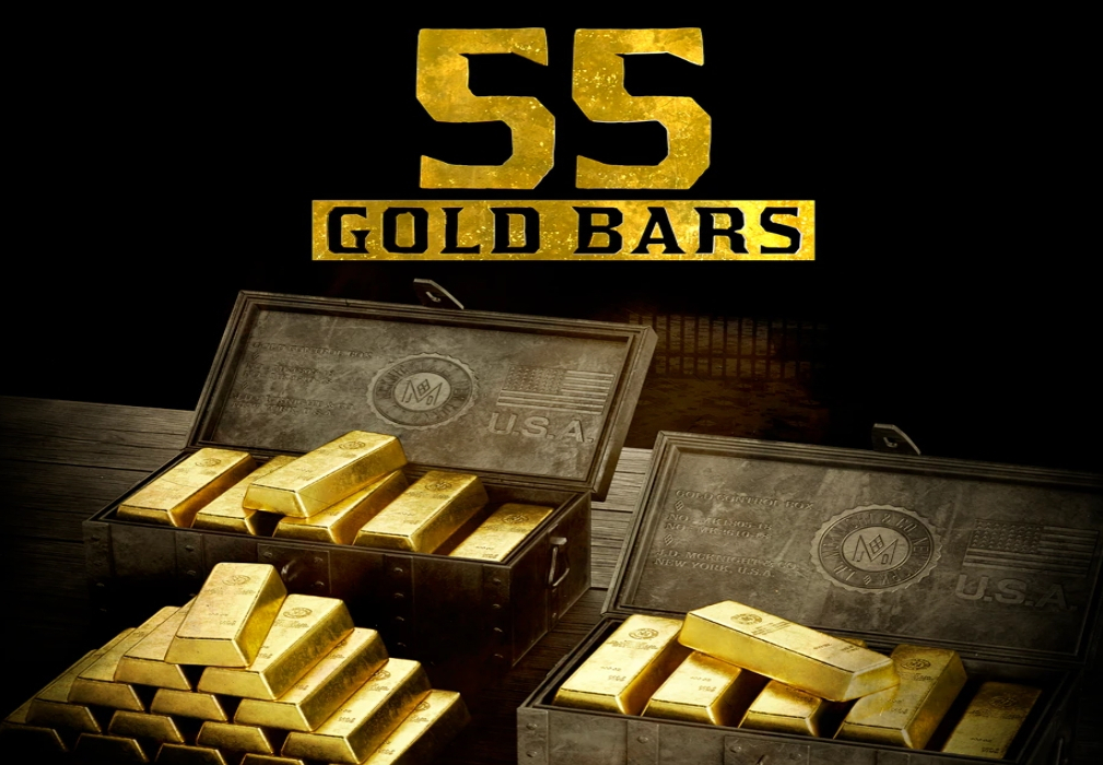 Red Dead Online - 55 Gold Bars cover